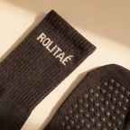 Calcetines de Pilates Marrones – Calcetines Antideslizantes